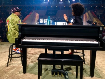 2019 C2 Conference. Amanda Parris and Spike Lee. Photo by Ezra Soiferman`